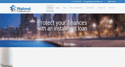 Desktop Screenshot of nationalsmallloan.com